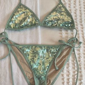 Victoria secret sequin bikini